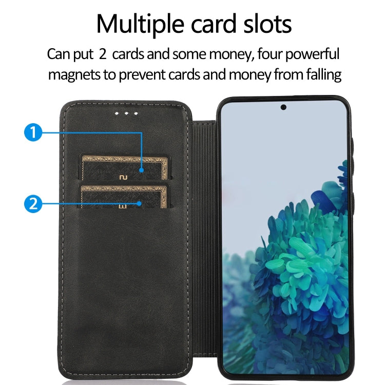 Knight Magnetic Suction Leather Phone Case, For Samsung Galaxy S21+ 5G, For Samsung Galaxy S21 Ultra 5G, For Samsung Galaxy S20, For Samsung Galaxy S20+