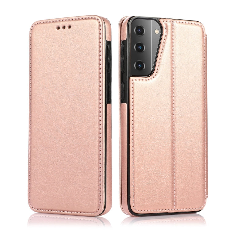 Knight Magnetic Suction Leather Phone Case, For Samsung Galaxy S21+ 5G, For Samsung Galaxy S21 Ultra 5G, For Samsung Galaxy S20, For Samsung Galaxy S20+