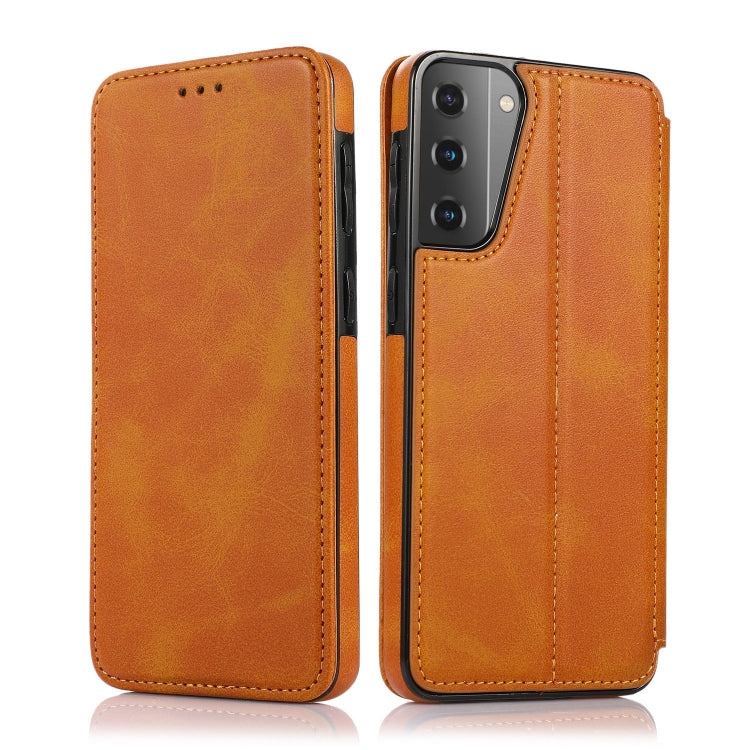 Knight Magnetic Suction Leather Phone Case, For Samsung Galaxy S21+ 5G, For Samsung Galaxy S21 Ultra 5G, For Samsung Galaxy S20, For Samsung Galaxy S20+