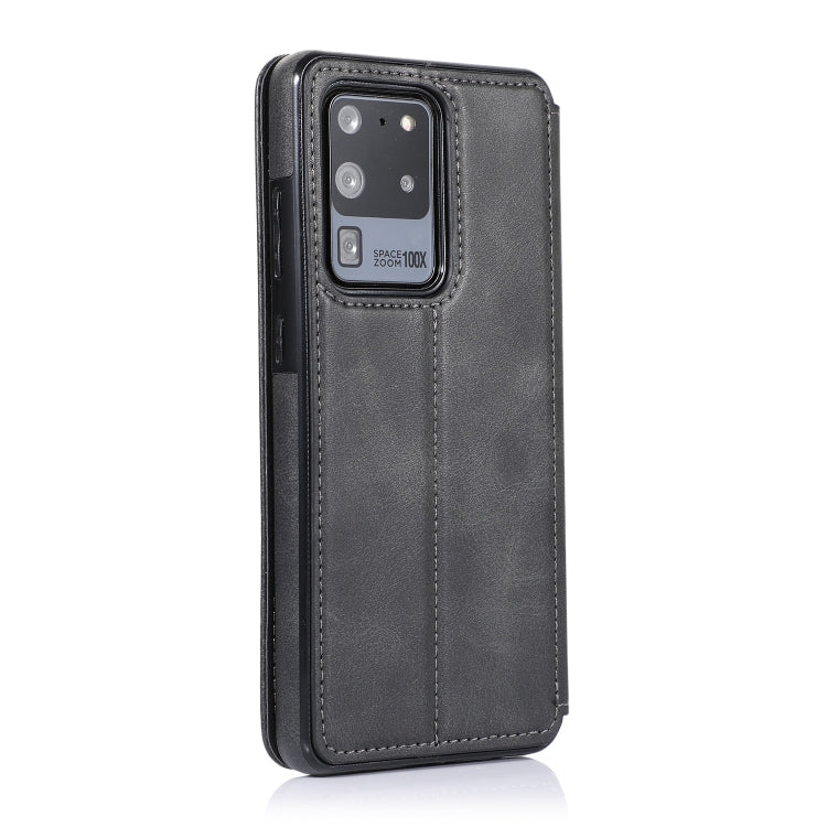 Knight Magnetic Suction Leather Phone Case, For Samsung Galaxy S20 Ultra, For Samsung Galaxy S10, For Samsung Galaxy S10+, For Samsung Galaxy S10e