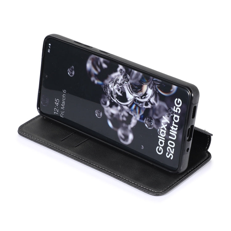 Knight Magnetic Suction Leather Phone Case, For Samsung Galaxy S20 Ultra, For Samsung Galaxy S10, For Samsung Galaxy S10+, For Samsung Galaxy S10e