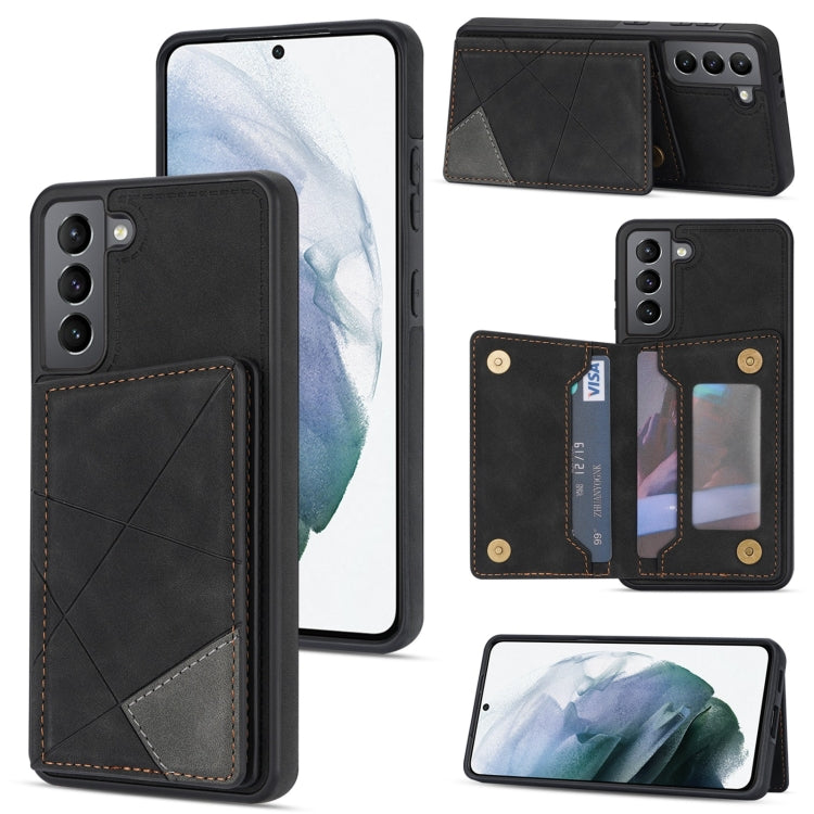 Line Card Holder Phone Case, For Samsung Galaxy S21+ 5G, For Samsung Galaxy S22 5G, For Samsung Galaxy S22+ 5G, For Samsung Galaxy S21 FE 5G