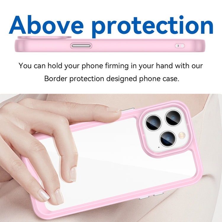 Colorful Series Acrylic + TPU Phone Case, For iPhone 14, For iPhone 14 Pro, For iPhone 14 Pro Max