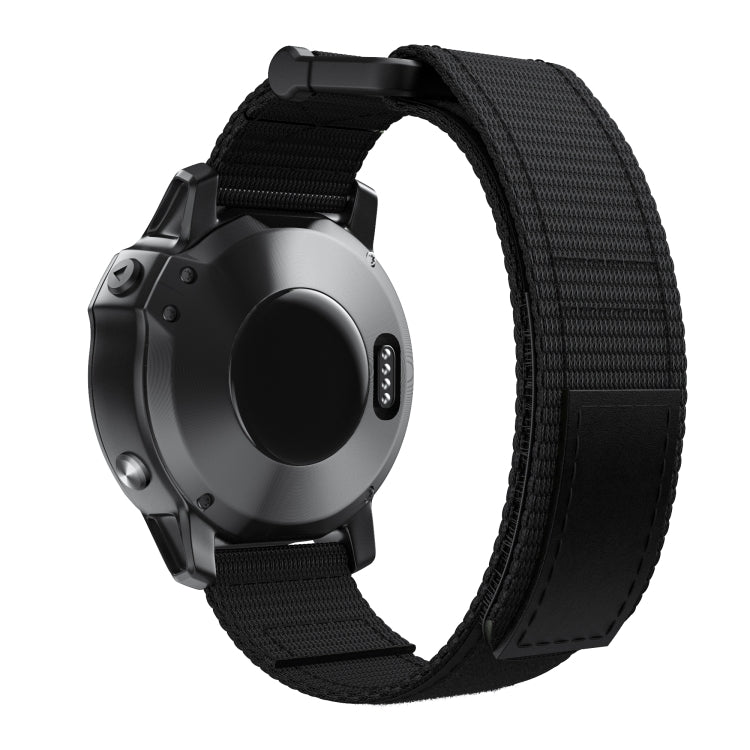 Hook And Loop Fastener Nylon Watch Band, 22mm, 26mm
