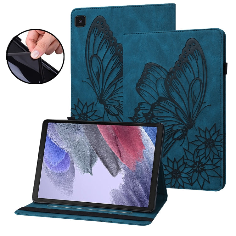 Big Butterfly Embossed Leather Tablet Case, For Samsung Galaxy Tab A7 Lite T220/T225, For Samsung Galaxy Tab A8, For Samsung Galaxy Tab A 8.0 2019 T290/T295, For Samsung Galaxy Tab S6 Lite P610