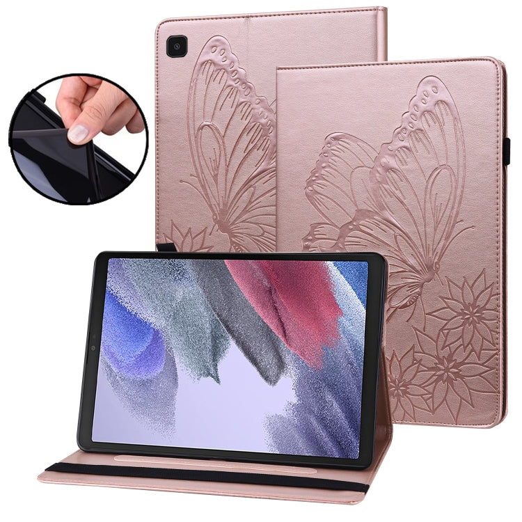 Big Butterfly Embossed Leather Tablet Case, For Samsung Galaxy Tab A7 Lite T220/T225, For Samsung Galaxy Tab A8, For Samsung Galaxy Tab A 8.0 2019 T290/T295, For Samsung Galaxy Tab S6 Lite P610