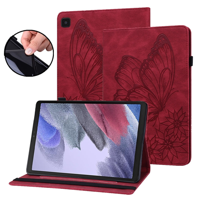 Big Butterfly Embossed Leather Tablet Case, For Samsung Galaxy Tab A7 Lite T220/T225, For Samsung Galaxy Tab A8, For Samsung Galaxy Tab A 8.0 2019 T290/T295, For Samsung Galaxy Tab S6 Lite P610