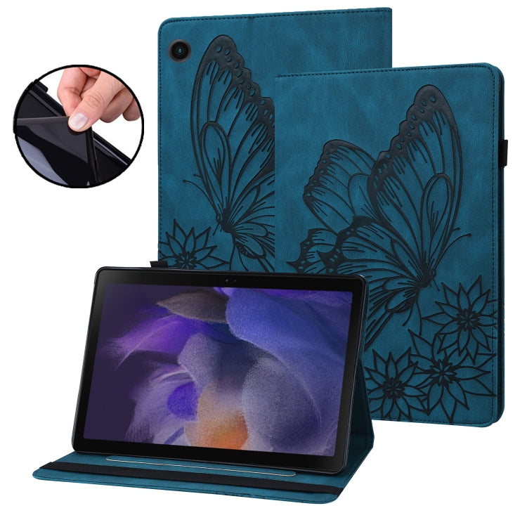 Big Butterfly Embossed Leather Tablet Case, For Samsung Galaxy Tab A7 Lite T220/T225, For Samsung Galaxy Tab A8, For Samsung Galaxy Tab A 8.0 2019 T290/T295, For Samsung Galaxy Tab S6 Lite P610