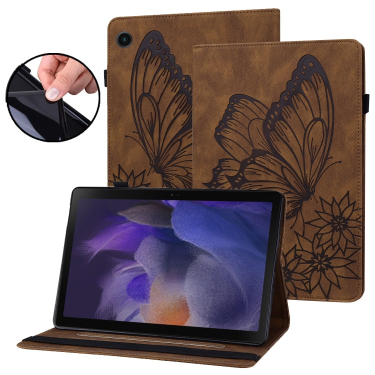 Big Butterfly Embossed Leather Tablet Case, For Samsung Galaxy Tab A7 Lite T220/T225, For Samsung Galaxy Tab A8, For Samsung Galaxy Tab A 8.0 2019 T290/T295, For Samsung Galaxy Tab S6 Lite P610