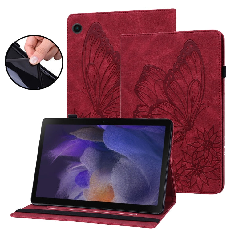 Big Butterfly Embossed Leather Tablet Case, For Samsung Galaxy Tab A7 Lite T220/T225, For Samsung Galaxy Tab A8, For Samsung Galaxy Tab A 8.0 2019 T290/T295, For Samsung Galaxy Tab S6 Lite P610