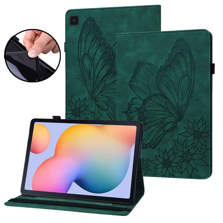 Big Butterfly Embossed Leather Tablet Case, For Samsung Galaxy Tab A7 Lite T220/T225, For Samsung Galaxy Tab A8, For Samsung Galaxy Tab A 8.0 2019 T290/T295, For Samsung Galaxy Tab S6 Lite P610