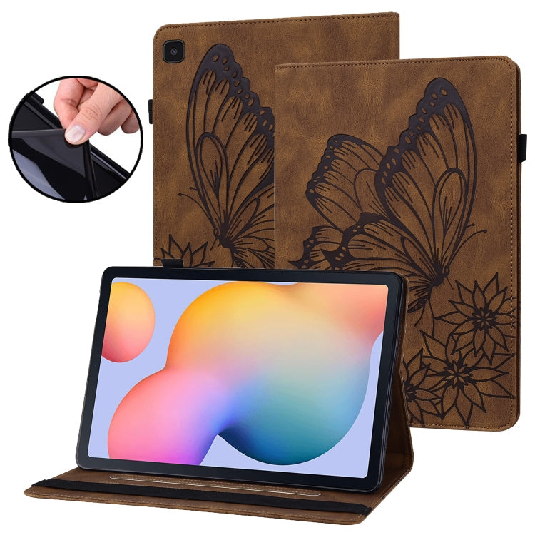Big Butterfly Embossed Leather Tablet Case, For Samsung Galaxy Tab A7 Lite T220/T225, For Samsung Galaxy Tab A8, For Samsung Galaxy Tab A 8.0 2019 T290/T295, For Samsung Galaxy Tab S6 Lite P610