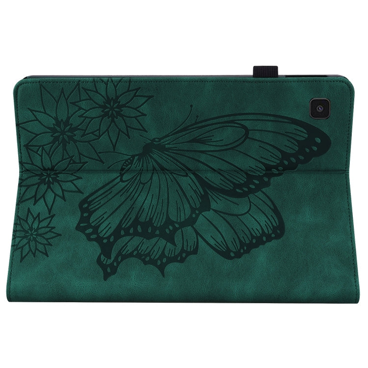 Big Butterfly Embossed Leather Tablet Case, For Samsung Galaxy Tab A7 T500, For Samsung Galaxy Tab S2 9.7 T810/T815