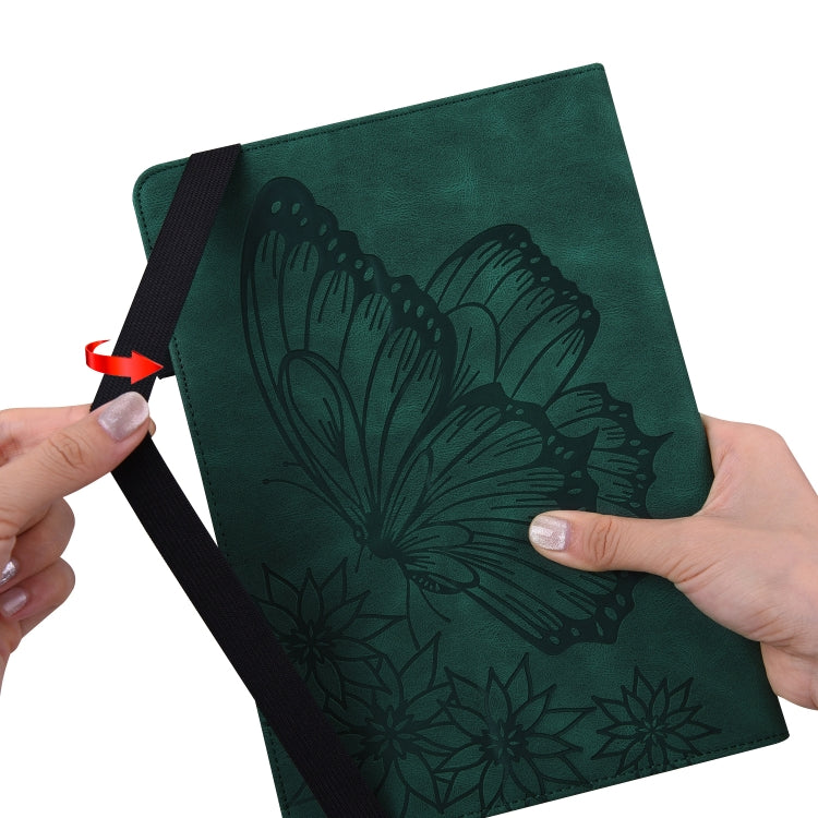 Big Butterfly Embossed Leather Tablet Case, For Samsung Galaxy Tab A7 T500, For Samsung Galaxy Tab S2 9.7 T810/T815