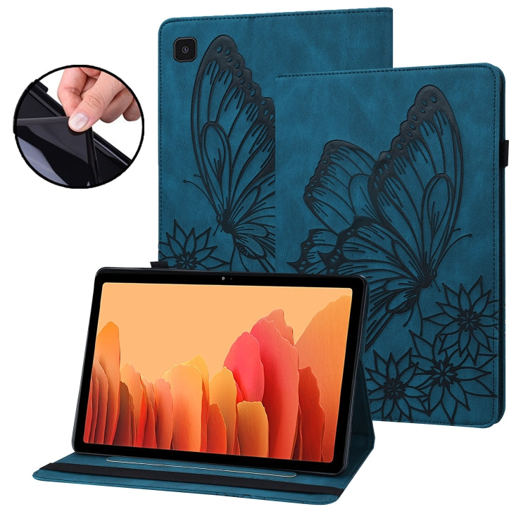 Big Butterfly Embossed Leather Tablet Case, For Samsung Galaxy Tab A7 T500, For Samsung Galaxy Tab S2 9.7 T810/T815