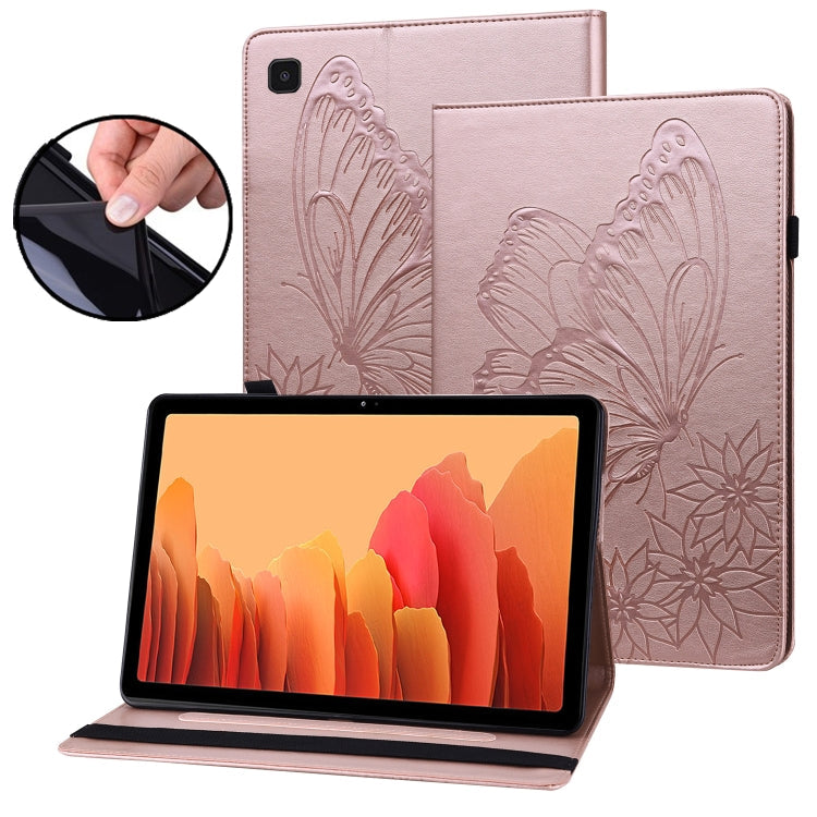 Big Butterfly Embossed Leather Tablet Case, For Samsung Galaxy Tab A7 T500, For Samsung Galaxy Tab S2 9.7 T810/T815