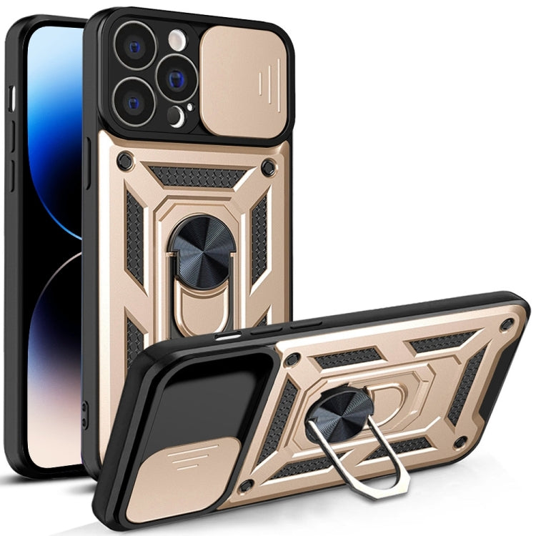 Sliding Camera Cover Design TPU+PC Phone Case, For iPhone 14 Pro Max