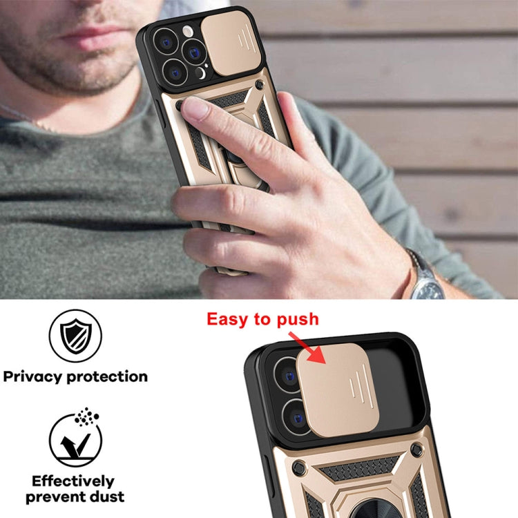 Sliding Camera Cover Design TPU+PC Phone Case, For iPhone 14 Pro Max