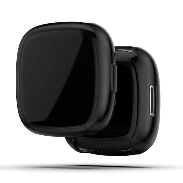 Full Coverage TPU Electroplating Watch Protective Case, For Fitbit Versa 4