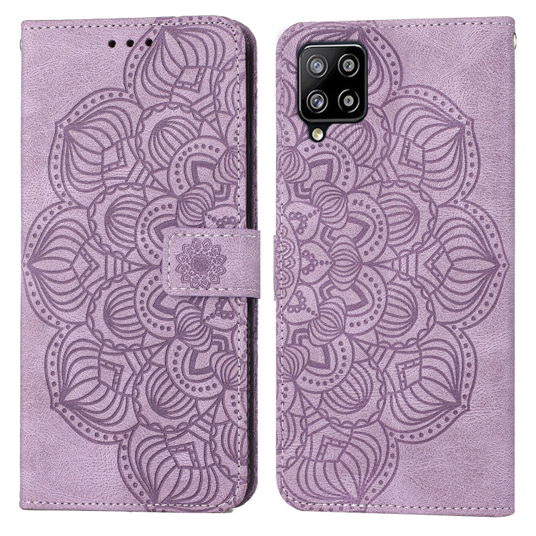 Mandala Embossed Flip Leather Phone Case, For Samsung Galaxy A22 4G, For Samsung Galaxy A22 5G, For Samsung Galaxy A23, For Samsung Galaxy A31
