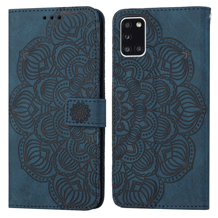 Mandala Embossed Flip Leather Phone Case, For Samsung Galaxy A22 4G, For Samsung Galaxy A22 5G, For Samsung Galaxy A23, For Samsung Galaxy A31