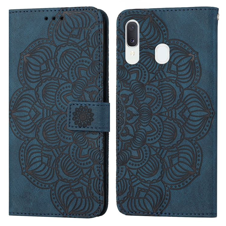 Mandala Embossed Flip Leather Phone Case, For Samsung Galaxy A32 4G, For Samsung Galaxy A32 5G, For Samsung Galaxy A33 5G, For Samsung Galaxy A40