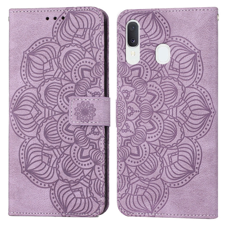 Mandala Embossed Flip Leather Phone Case, For Samsung Galaxy A32 4G, For Samsung Galaxy A32 5G, For Samsung Galaxy A33 5G, For Samsung Galaxy A40