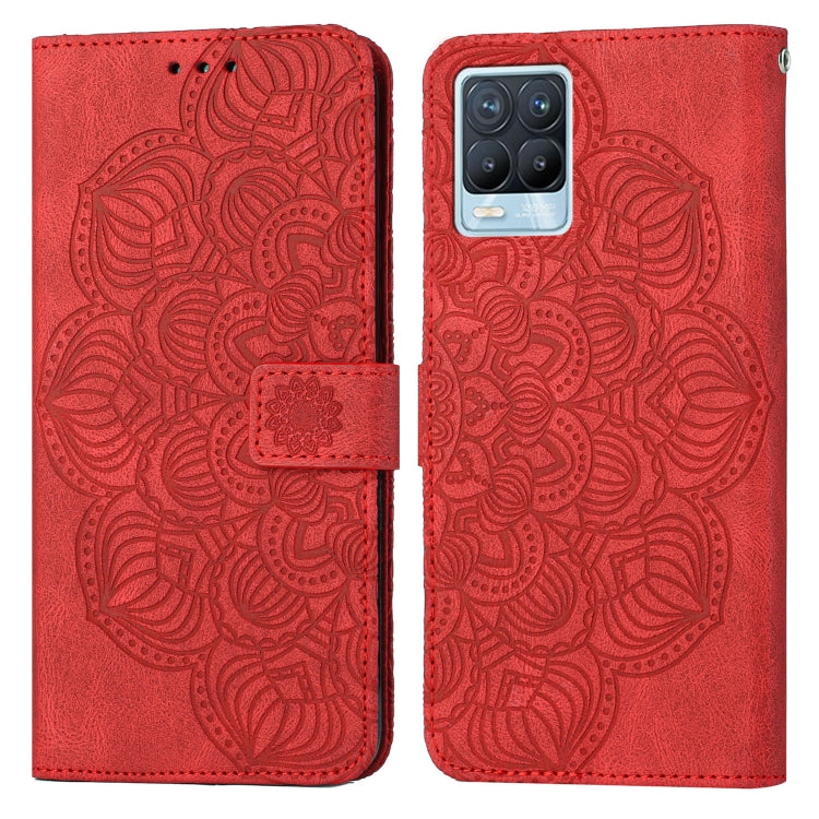 Mandala Embossed Flip Leather Phone Case, For OPPO Find X5, For OPPO Find X5 Pro, For OPPO Realme 8 4G, For OPPO Realme 9i