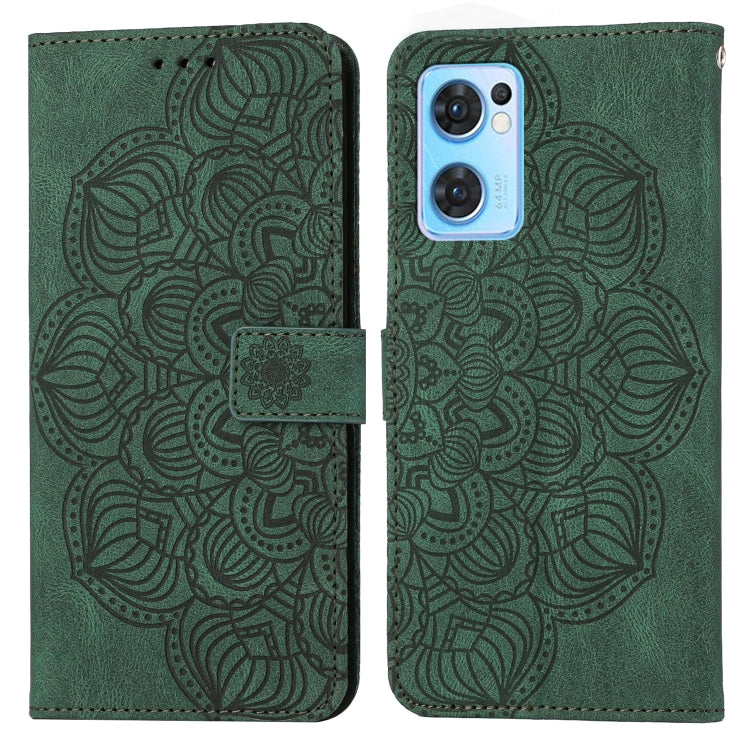 Mandala Embossed Flip Leather Phone Case, For OPPO Find X5, For OPPO Find X5 Pro, For OPPO Realme 8 4G, For OPPO Realme 9i