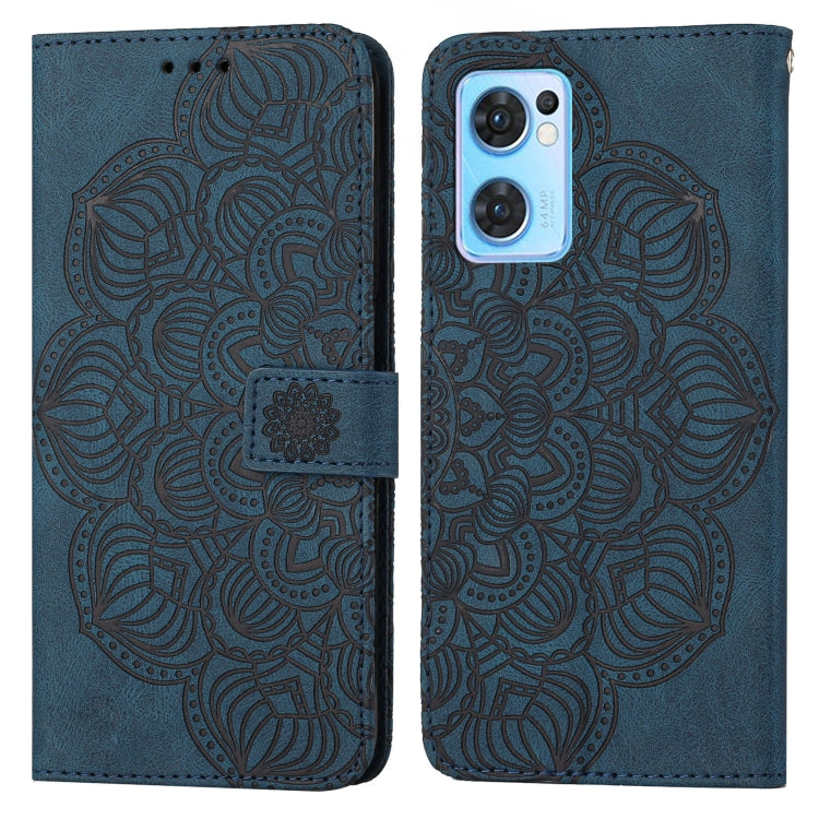 Mandala Embossed Flip Leather Phone Case, For OPPO Find X5, For OPPO Find X5 Pro, For OPPO Realme 8 4G, For OPPO Realme 9i