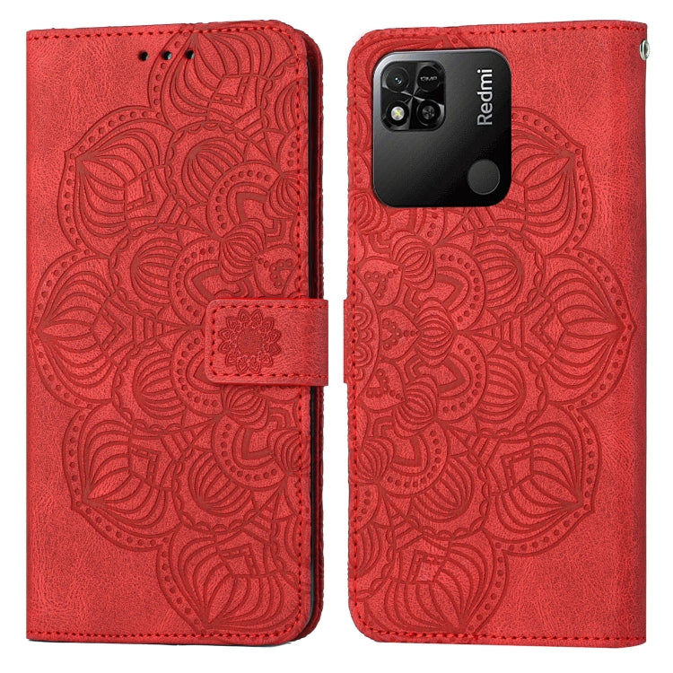 Mandala Embossed Flip Leather Phone Case, For Xiaomi Redmi Note 7 / Note 7 Pro, For Xiaomi Redmi 9, For Xiaomi Redmi 9A, For Xiaomi Redmi 9C / 10A
