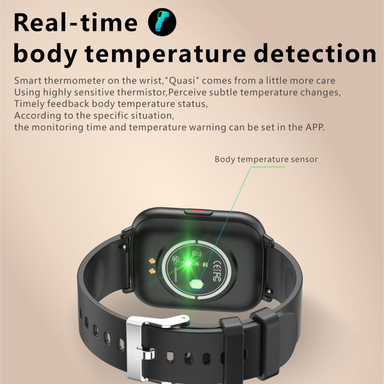 Q9 Pro G2 1.85 inch TFT HD Screen Smart Watch, Support Body Temperature Monitoring/Heart Rate Monitoring