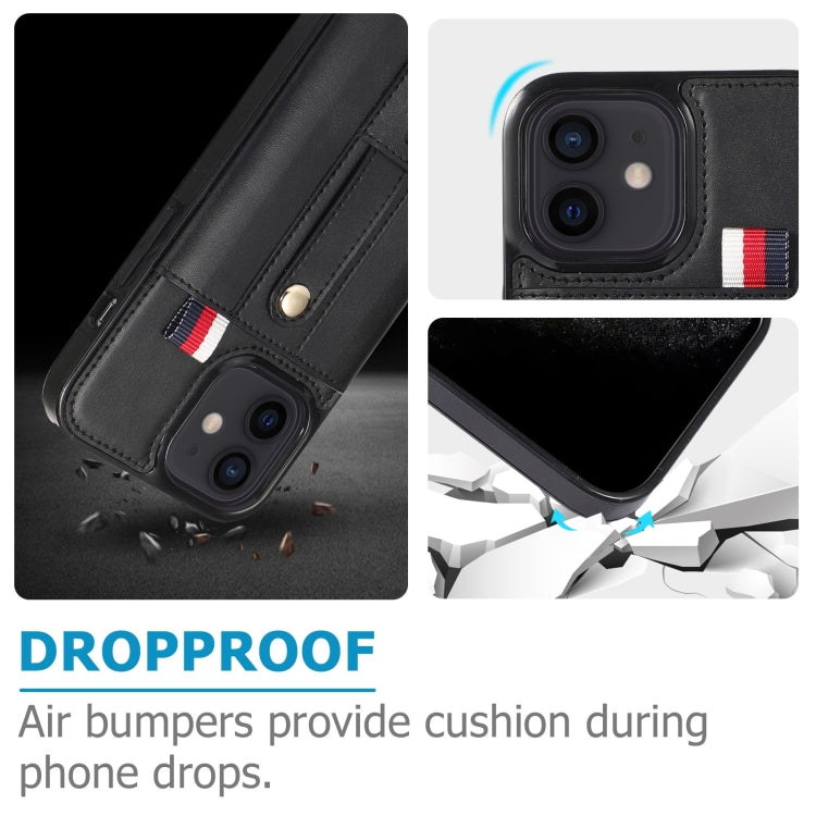 Wristband Kickstand Wallet Leather Phone Case, For iPhone 12 mini, For iPhone 12 / 12 Pro, For iPhone 12 Pro Max, For iPhone 11
