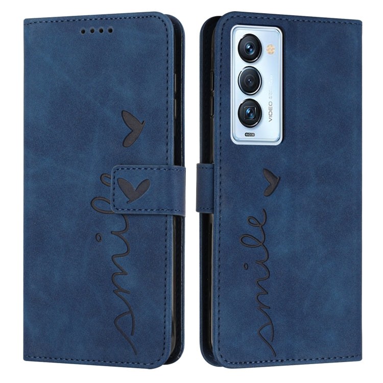 Skin Feel Heart Pattern Leather Phone Case, For Tecno Camon 17 Pro/Camon 17P, For Tecno Camon 18, For Tecno Camon 18 Premier, For Tecno POP 5 LTE