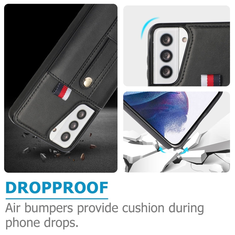Wristband Kickstand Wallet Leather Phone Case, For Samsung Galaxy S21+ 5G, For Samsung Galaxy S21 Ultra 5G, For Samsung Galaxy S20, For Samsung Galaxy S20+