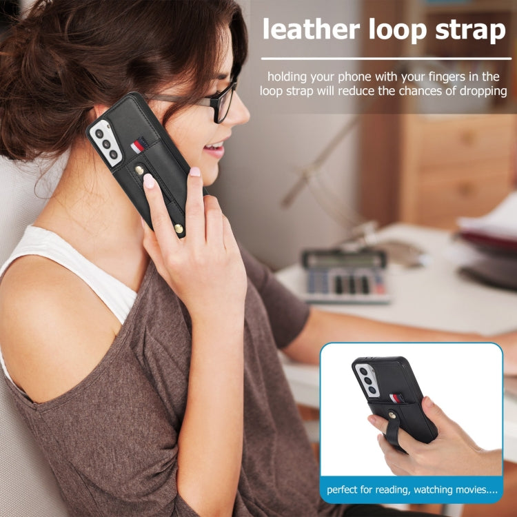 Wristband Kickstand Wallet Leather Phone Case, For Samsung Galaxy S21+ 5G, For Samsung Galaxy S21 Ultra 5G, For Samsung Galaxy S20, For Samsung Galaxy S20+