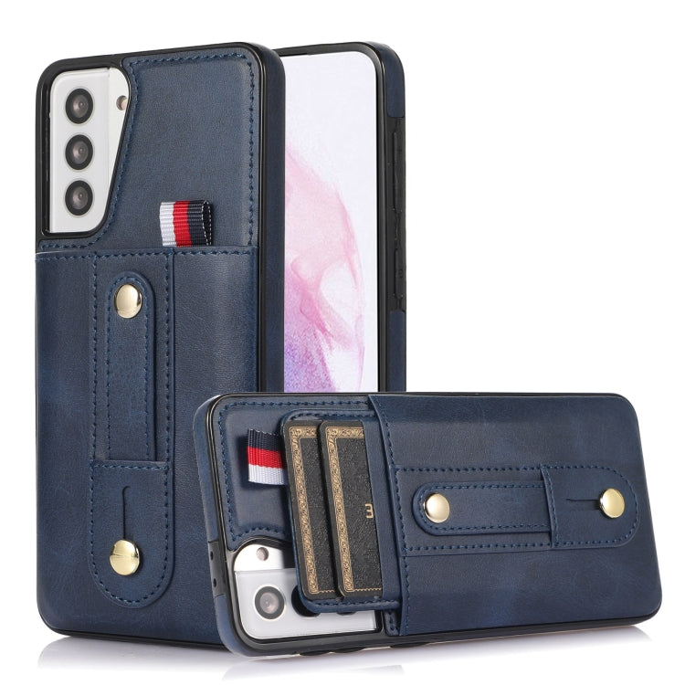 Wristband Kickstand Wallet Leather Phone Case, For Samsung Galaxy S21+ 5G, For Samsung Galaxy S21 Ultra 5G, For Samsung Galaxy S20, For Samsung Galaxy S20+