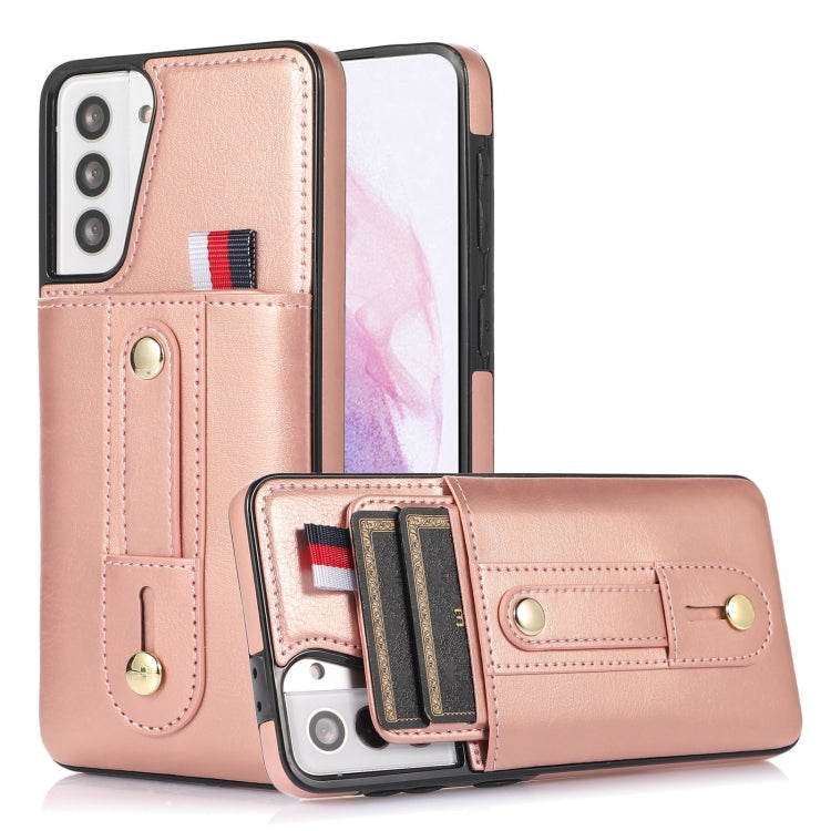 Wristband Kickstand Wallet Leather Phone Case, For Samsung Galaxy S21+ 5G, For Samsung Galaxy S21 Ultra 5G, For Samsung Galaxy S20, For Samsung Galaxy S20+