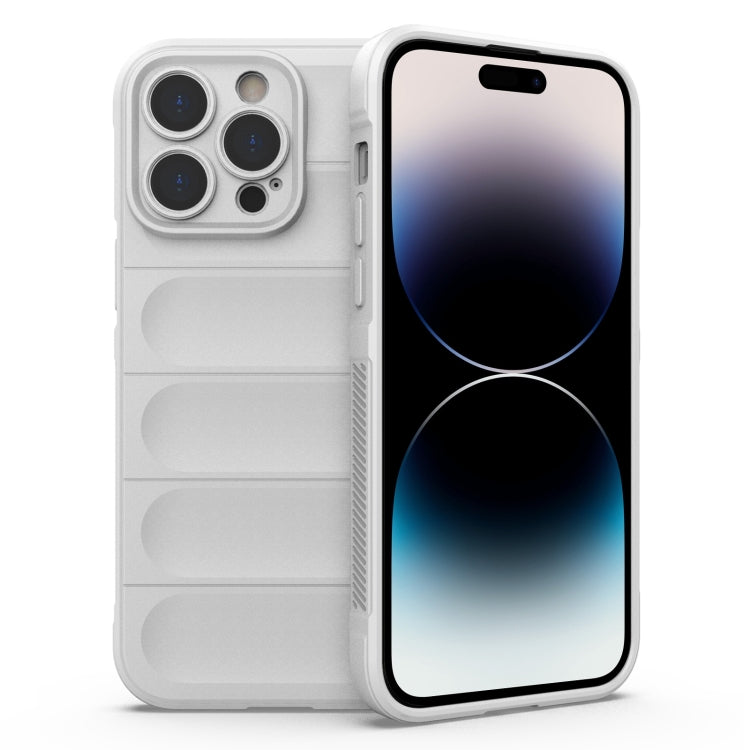 Magic Shield TPU + Flannel Phone Case, For iPhone 14 Pro Max
