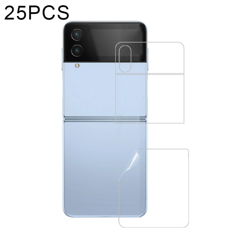 25 PCS Full Screen Protector Explosion-proof Hydrogel Film For Samsung Galaxy Z Flip4 / W23 Flip 5G(Back Screen), For Samsung Galaxy Z Flip4(External Screen) (25 PCS), For Samsung Galaxy Z Flip4(Front Screen) (25 PCS)                                   ...