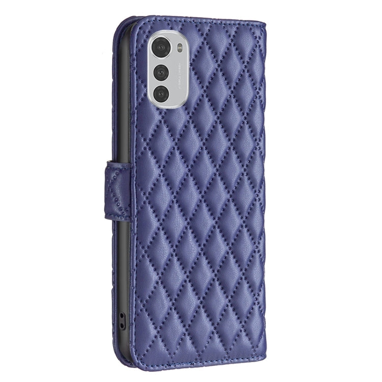 Diamond Lattice Wallet Leather Flip Phone Case, For Motorola Moto E32 4G, For Motorola Moto E40 / E30, For Motorola Moto G22, For Motorola Moto G31 / G41
