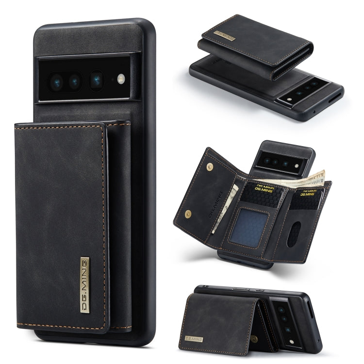 DG.MING M1 Series 3-Fold Multi Card Wallet + Magnetic Phone Case, For OnePlus Ace/10R, For OnePlus 10 Pro, For OnePlus Nord N20 5G, For Google Pixel 7 Pro 5G
