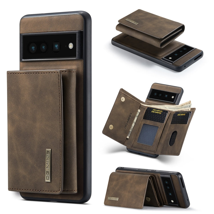 DG.MING M1 Series 3-Fold Multi Card Wallet + Magnetic Phone Case, For OnePlus Ace/10R, For OnePlus 10 Pro, For OnePlus Nord N20 5G, For Google Pixel 7 Pro 5G