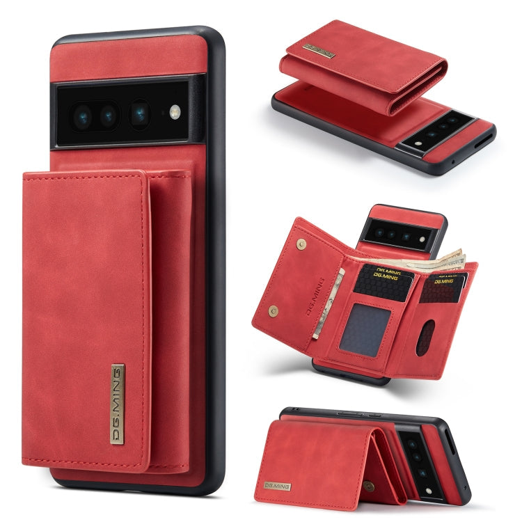 DG.MING M1 Series 3-Fold Multi Card Wallet + Magnetic Phone Case, For OnePlus Ace/10R, For OnePlus 10 Pro, For OnePlus Nord N20 5G, For Google Pixel 7 Pro 5G