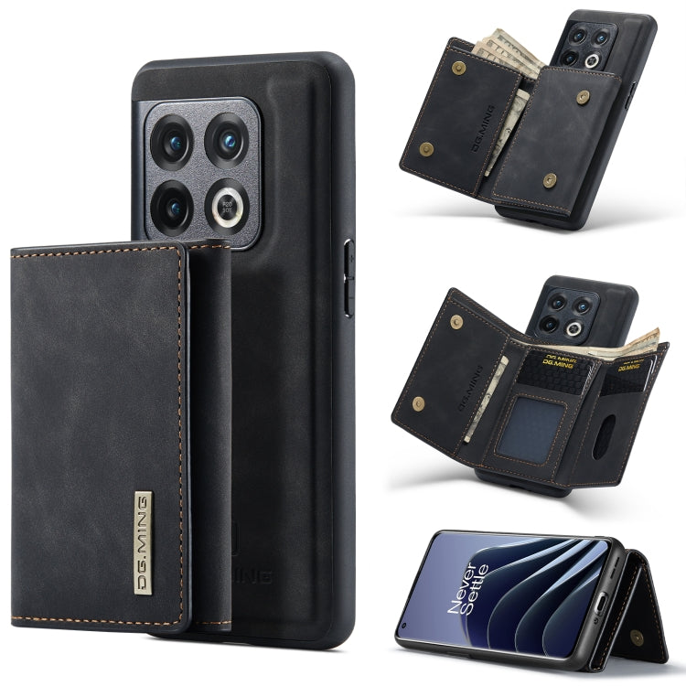 DG.MING M1 Series 3-Fold Multi Card Wallet + Magnetic Phone Case, For OnePlus Ace/10R, For OnePlus 10 Pro, For OnePlus Nord N20 5G, For Google Pixel 7 Pro 5G