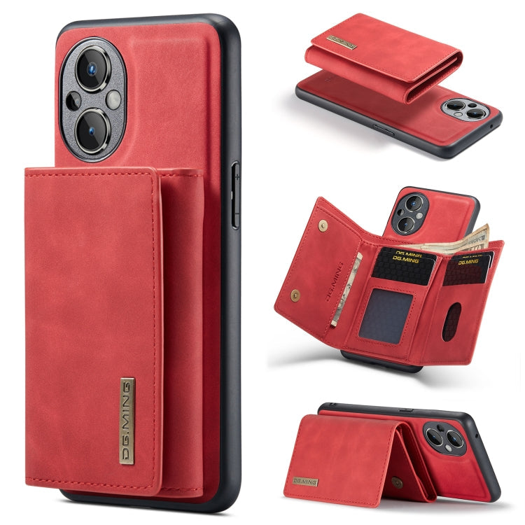 DG.MING M1 Series 3-Fold Multi Card Wallet + Magnetic Phone Case, For OnePlus Ace/10R, For OnePlus 10 Pro, For OnePlus Nord N20 5G, For Google Pixel 7 Pro 5G