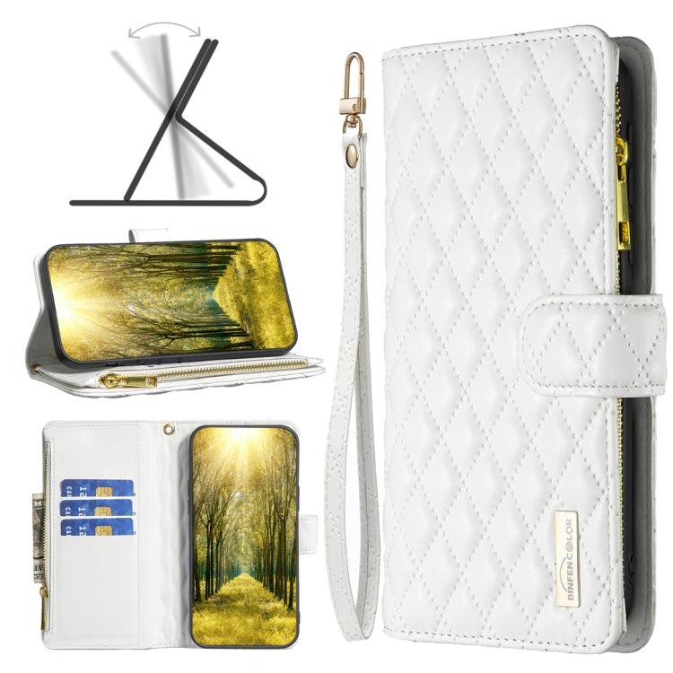 Diamond Lattice Zipper Wallet Leather Flip Phone Case, For OPPO Find X5, For OPPO Realme 9 Pro+, For OPPO Realme 9 Pro, For OPPO Realme C21 / C20