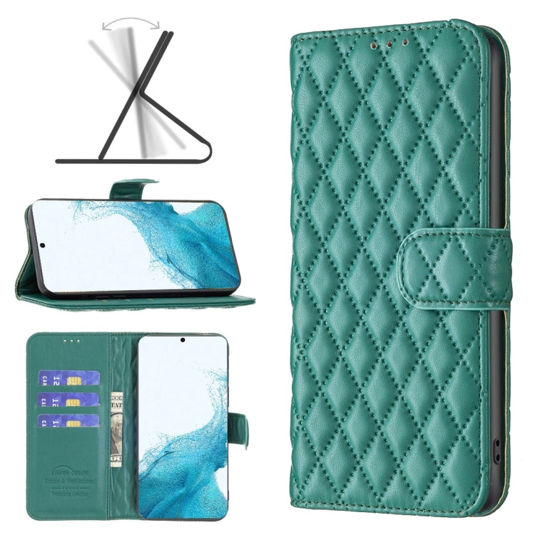 Diamond Lattice Wallet Leather Flip Phone Case, For Samsung Galaxy S22 5G, For Samsung Galaxy S22 Ultra 5G, For Samsung Galaxy S22 Plus 5G, For Samsung Galaxy S21 5G
