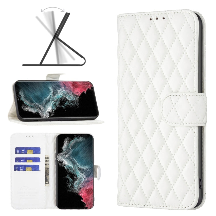 Diamond Lattice Wallet Leather Flip Phone Case, For Samsung Galaxy S22 5G, For Samsung Galaxy S22 Ultra 5G, For Samsung Galaxy S22 Plus 5G, For Samsung Galaxy S21 5G