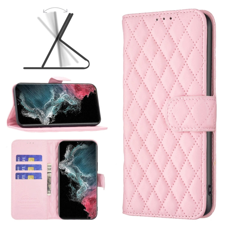 Diamond Lattice Wallet Leather Flip Phone Case, For Samsung Galaxy S22 5G, For Samsung Galaxy S22 Ultra 5G, For Samsung Galaxy S22 Plus 5G, For Samsung Galaxy S21 5G